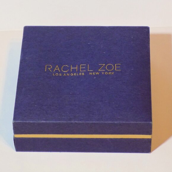 New Rachel Zoe LA NY Gold Over Sterling Silver & Cubic Zirconia CZ Bracelet - Picture 3 of 5
